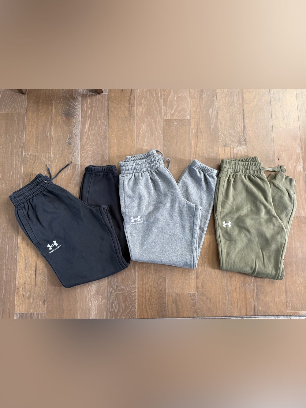 Under Armour Men’s Fleece Jogger Pants - Black, Gray, Olive